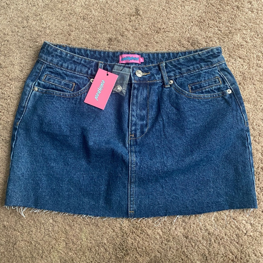 Edikited mini skirt